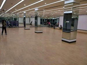 Pisos de PVC personalizados de tamaño estándar para gimnasio